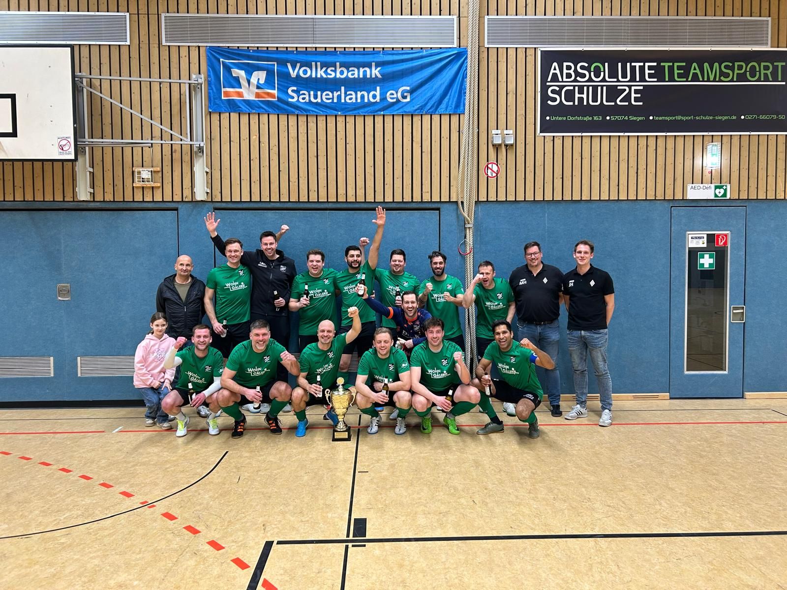 Ü32 greift am kommenden Samstag nach Masters-Titel